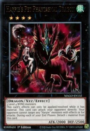 Harpie's Pet Phantasmal Dragon (MAGO-EN132) - Maximum Gold 1st Edition - Premium Yugioh Single from Konami - Just $0.26! Shop now at Game Crave Tournament Store