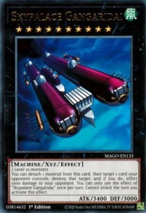Skypalace Gangaridai (MAGO-EN133) - Maximum Gold 1st Edition - Premium Yugioh Single from Konami - Just $0.25! Shop now at Game Crave Tournament Store