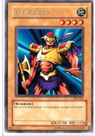 Axe Raider (TP3-006) - Tournament Pack 3 Unlimited - Premium Yugioh Single from Konami - Just $5.18! Shop now at Game Crave Tournament Store