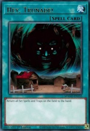Hey, Trunade! (MAGO-EN155) - Maximum Gold 1st Edition - Premium Yugioh Single from Konami - Just $0.25! Shop now at Game Crave Tournament Store