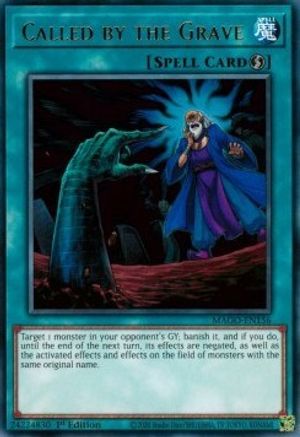 Called by the Grave (MAGO-EN156) - Maximum Gold 1st Edition - Premium Yugioh Single from Konami - Just $4.11! Shop now at Game Crave Tournament Store