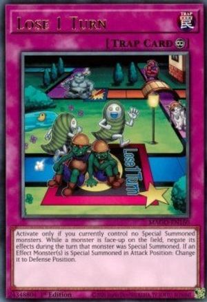 Lose 1 Turn (MAGO-EN160) - Maximum Gold 1st Edition - Premium Yugioh Single from Konami - Just $0.08! Shop now at Game Crave Tournament Store
