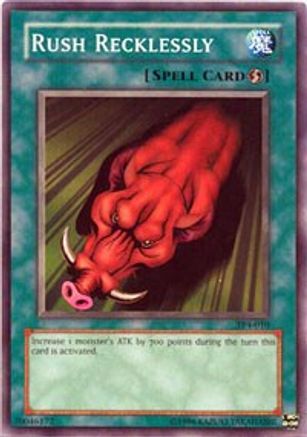 Rush Recklessly (TP4-010) - Tournament Pack 4 Unlimited - Premium Yugioh Single from Konami - Just $0.25! Shop now at Game Crave Tournament Store