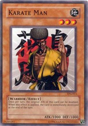 Karate Man (TP4-013) - Tournament Pack 4 Unlimited - Premium Yugioh Single from Konami - Just $0.26! Shop now at Game Crave Tournament Store
