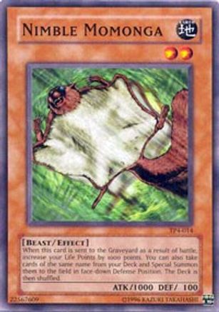 Nimble Momonga (TP4-014) - Tournament Pack 4 Unlimited - Premium Yugioh Single from Konami - Just $0.42! Shop now at Game Crave Tournament Store