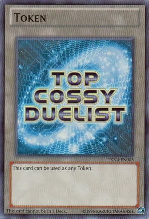 Token: Top Ranked COSSY Duelist (Blue) (TKN4-EN005) - Yu-Gi-Oh! Tokens Unlimited - Premium Yugioh Single from Konami - Just $29.10! Shop now at Game Crave Tournament Store