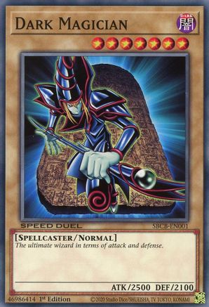Dark Magician (SBCB-EN001) - Speed Duel: Battle City Box 1st Edition - Premium Yugioh Single from Konami - Just $0.25! Shop now at Game Crave Tournament Store