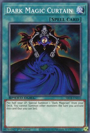 Dark Magic Curtain (SBCB-EN010) - Speed Duel: Battle City Box 1st Edition - Premium Yugioh Single from Konami - Just $0.25! Shop now at Game Crave Tournament Store