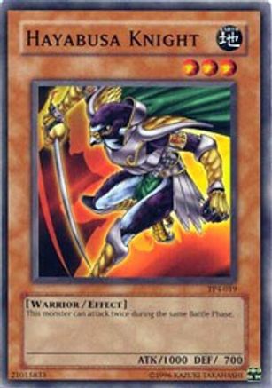 Hayabusa Knight (TP4-019) - Tournament Pack 4 Unlimited - Premium Yugioh Single from Konami - Just $0.35! Shop now at Game Crave Tournament Store