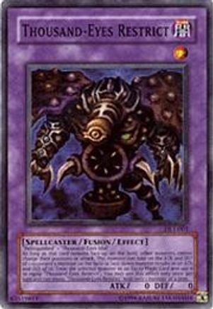 Thousand-Eyes Restrict (DL1-001) - Duelist League Promo Limited - Premium Yugioh Single from Konami - Just $3.86! Shop now at Game Crave Tournament Store