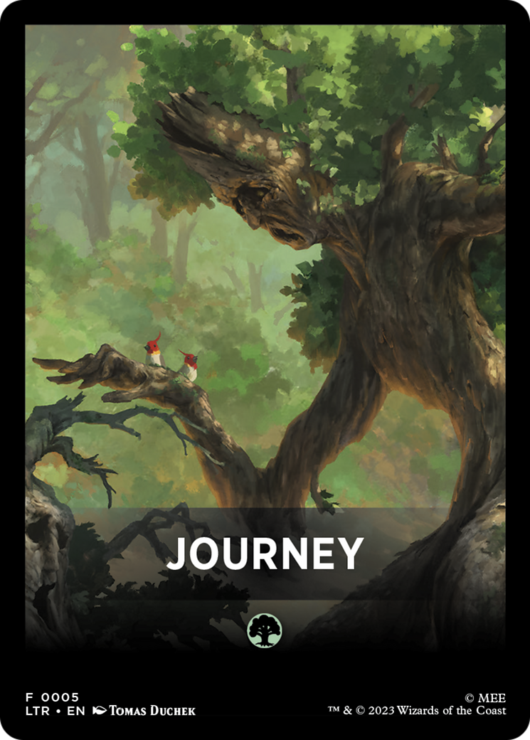 Journey (FLTR-005) - Tales of Middle-earth Front Cards - Premium MTG Single from Wizards of the Coast - Just $0! Shop now at Game Crave Tournament Store
