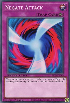 Negate Attack (SBCB-EN103) - Speed Duel: Battle City Box 1st Edition - Premium Yugioh Single from Konami - Just $0.25! Shop now at Game Crave Tournament Store
