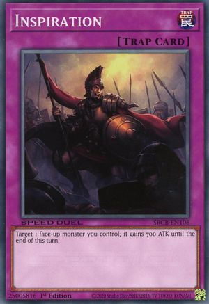 Inspiration (SBCB-EN106) - Speed Duel: Battle City Box 1st Edition - Premium Yugioh Single from Konami - Just $0.25! Shop now at Game Crave Tournament Store