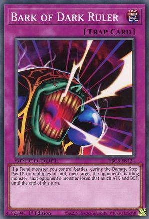 Bark of Dark Ruler (SBCB-EN124) - Speed Duel: Battle City Box 1st Edition - Premium Yugioh Single from Konami - Just $0.25! Shop now at Game Crave Tournament Store
