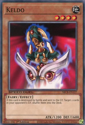 Keldo (SBCB-EN127) - Speed Duel: Battle City Box 1st Edition - Premium Yugioh Single from Konami - Just $0.25! Shop now at Game Crave Tournament Store