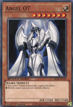 Angel O7 (SBCB-EN135) - Speed Duel: Battle City Box 1st Edition - Premium Yugioh Single from Konami - Just $0.25! Shop now at Game Crave Tournament Store