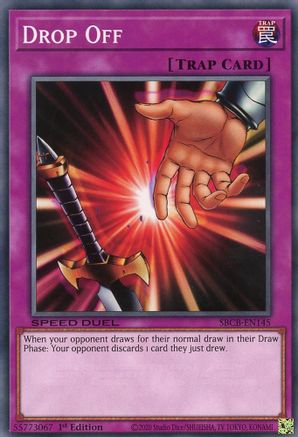 Drop Off (SBCB-EN145) - Speed Duel: Battle City Box 1st Edition - Premium Yugioh Single from Konami - Just $0.27! Shop now at Game Crave Tournament Store