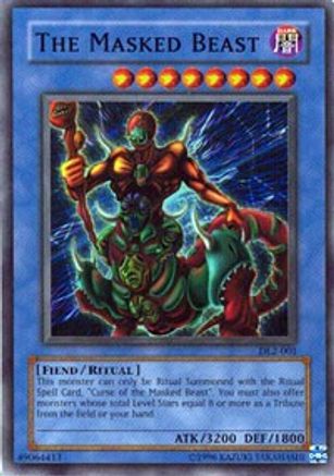 The Masked Beast (DL2-001) - Duelist League Promo Limited - Premium Yugioh Single from Konami - Just $0.13! Shop now at Game Crave Tournament Store