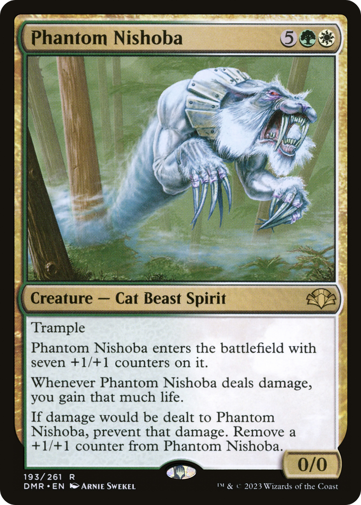 Phantom Nishoba (DMR-193) - Dominaria Remastered - Premium MTG Single from Wizards of the Coast - Just $0.08! Shop now at Game Crave Tournament Store