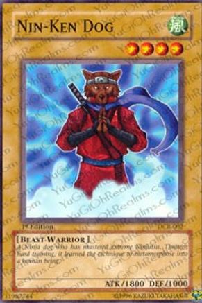 Nin-Ken Dog (DCR-002) - Dark Crisis Unlimited - Premium Yugioh Single from Konami - Just $0.26! Shop now at Game Crave Tournament Store