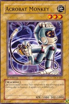 Acrobat Monkey (DCR-003) - Dark Crisis 1st Edition - Premium Yugioh Single from Konami - Just $0.08! Shop now at Game Crave Tournament Store