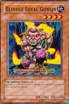 Blindly Loyal Goblin (DCR-022) - Dark Crisis 1st Edition - Premium Yugioh Single from Konami - Just $0.46! Shop now at Game Crave Tournament Store