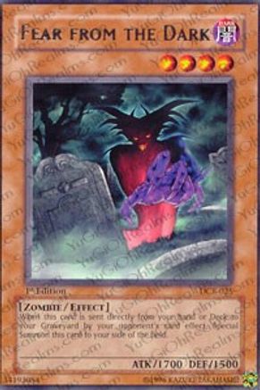 Fear from the Dark (DCR-025) - Dark Crisis Unlimited - Premium Yugioh Single from Konami - Just $0.26! Shop now at Game Crave Tournament Store