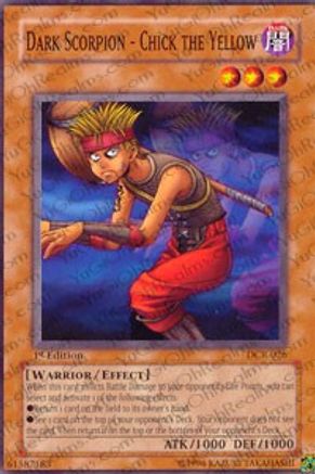 Dark Scorpion - Chick the Yellow (DCR-026) - Dark Crisis 1st Edition - Premium Yugioh Single from Konami - Just $0.31! Shop now at Game Crave Tournament Store