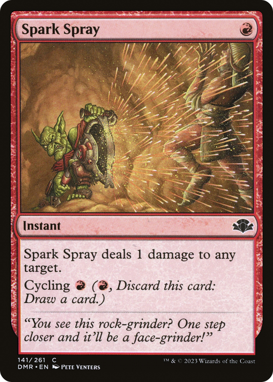 Spark Spray (DMR-141) - Dominaria Remastered - Premium MTG Single from Wizards of the Coast - Just $0.08! Shop now at Game Crave Tournament Store