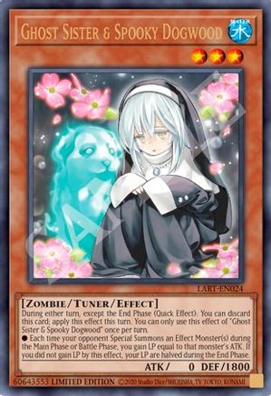 Ghost Sister & Spooky Dogwood (LART-EN024) - The Lost Art Promotion Limited - Premium Yugioh Single from Konami - Just $2.27! Shop now at Game Crave Tournament Store