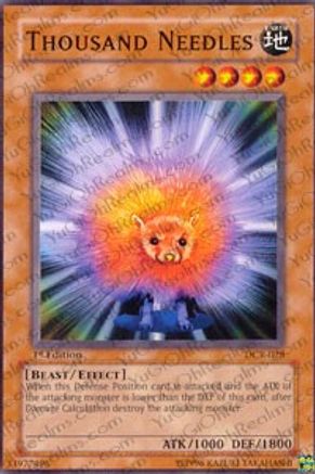 Thousand Needles (DCR-028) - Dark Crisis 1st Edition - Premium Yugioh Single from Konami - Just $0.08! Shop now at Game Crave Tournament Store