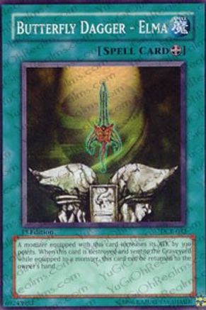 Butterfly Dagger - Elma (DCR-032) - Dark Crisis 1st Edition - Premium Yugioh Single from Konami - Just $2.32! Shop now at Game Crave Tournament Store