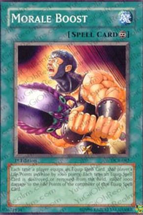 Morale Boost (DCR-042) - Dark Crisis Unlimited - Premium Yugioh Single from Konami - Just $0.25! Shop now at Game Crave Tournament Store