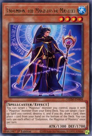 Endymion, the Magistus of Mastery (GEIM-EN004) - Genesis Impact 1st Edition - Premium Yugioh Single from Konami - Just $0.25! Shop now at Game Crave Tournament Store