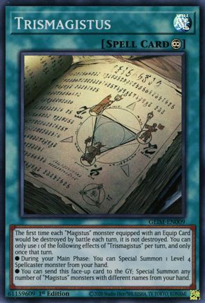 Trismagistus (GEIM-EN009) - Genesis Impact 1st Edition - Premium Yugioh Single from Konami - Just $0.25! Shop now at Game Crave Tournament Store
