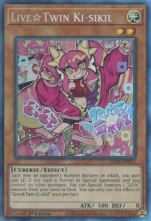 Live Twin Ki-sikil (CR) (GEIM-EN013) - Genesis Impact 1st Edition - Premium Yugioh Single from Konami - Just $18.85! Shop now at Game Crave Tournament Store