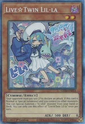 Live Twin Lil-la (CR) (GEIM-EN014) - Genesis Impact 1st Edition - Premium Yugioh Single from Konami - Just $15.09! Shop now at Game Crave Tournament Store