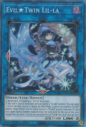 Evil Twin Lil-la (CR) (GEIM-EN016) - Genesis Impact 1st Edition - Premium Yugioh Single from Konami - Just $30.23! Shop now at Game Crave Tournament Store