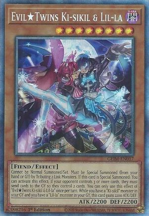 Evil Twins Ki-sikil & Lil-la (CR) (GEIM-EN017) - Genesis Impact 1st Edition - Premium Yugioh Single from Konami - Just $4.91! Shop now at Game Crave Tournament Store