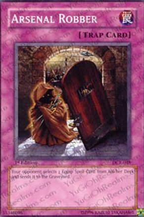 Arsenal Robber (DCR-048) - Dark Crisis Unlimited - Premium Yugioh Single from Konami - Just $0.25! Shop now at Game Crave Tournament Store
