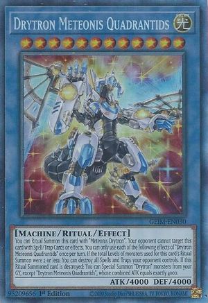 Drytron Meteonis Quadrantids (CR) (GEIM-EN030) - Genesis Impact 1st Edition - Premium Yugioh Single from Konami - Just $4.34! Shop now at Game Crave Tournament Store