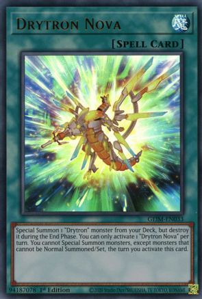 Drytron Nova (GEIM-EN033) - Genesis Impact 1st Edition - Premium Yugioh Single from Konami - Just $3.49! Shop now at Game Crave Tournament Store