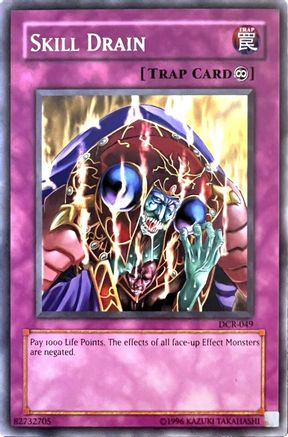 Skill Drain (DCR-049) - Dark Crisis 1st Edition - Premium Yugioh Single from Konami - Just $1.55! Shop now at Game Crave Tournament Store