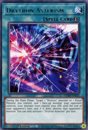Drytron Asterism (GEIM-EN035) - Genesis Impact 1st Edition - Premium Yugioh Single from Konami - Just $0.25! Shop now at Game Crave Tournament Store