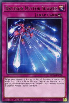 Drytron Meteor Shower (GEIM-EN036) - Genesis Impact 1st Edition - Premium Yugioh Single from Konami - Just $0.25! Shop now at Game Crave Tournament Store