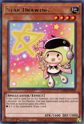 Star Drawing (GEIM-EN039) - Genesis Impact 1st Edition - Premium Yugioh Single from Konami - Just $0.25! Shop now at Game Crave Tournament Store