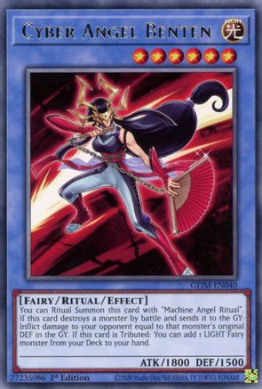 Cyber Angel Benten (GEIM-EN040) - Genesis Impact 1st Edition - Premium Yugioh Single from Konami - Just $0.25! Shop now at Game Crave Tournament Store