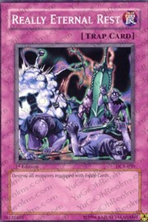 Really Eternal Rest (DCR-050) - Dark Crisis Unlimited - Premium Yugioh Single from Konami - Just $0.25! Shop now at Game Crave Tournament Store