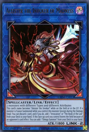 Aleister the Invoker of Madness (GEIM-EN053) - Genesis Impact 1st Edition - Premium Yugioh Single from Konami - Just $0.26! Shop now at Game Crave Tournament Store