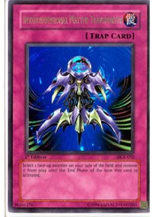 Interdimensional Matter Transporter (DCR-052) - Dark Crisis Unlimited - Premium Yugioh Single from Konami - Just $0.22! Shop now at Game Crave Tournament Store